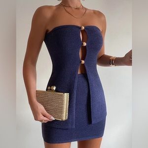 Nellie Mini Skirt and Top Matching Set